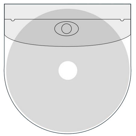 Verschließbare CD-Hülle
